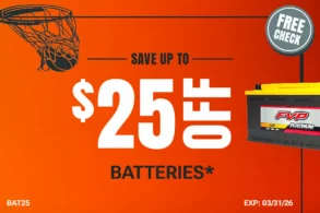 ANY BATTERY PURCHASE